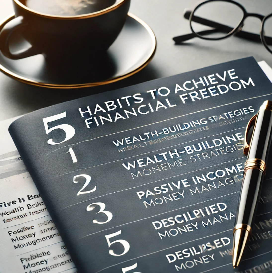 경제적 자유를 앞당기는 5가지 습관