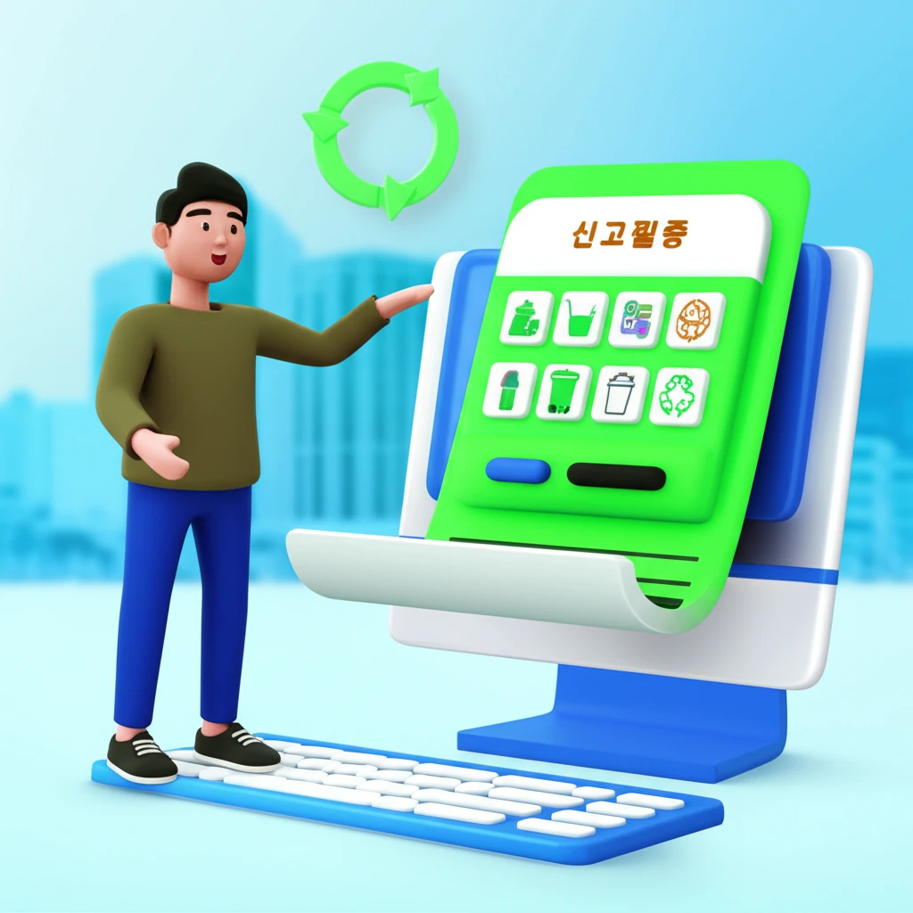 회기동 대형폐기물 처리 주민센터 방문..