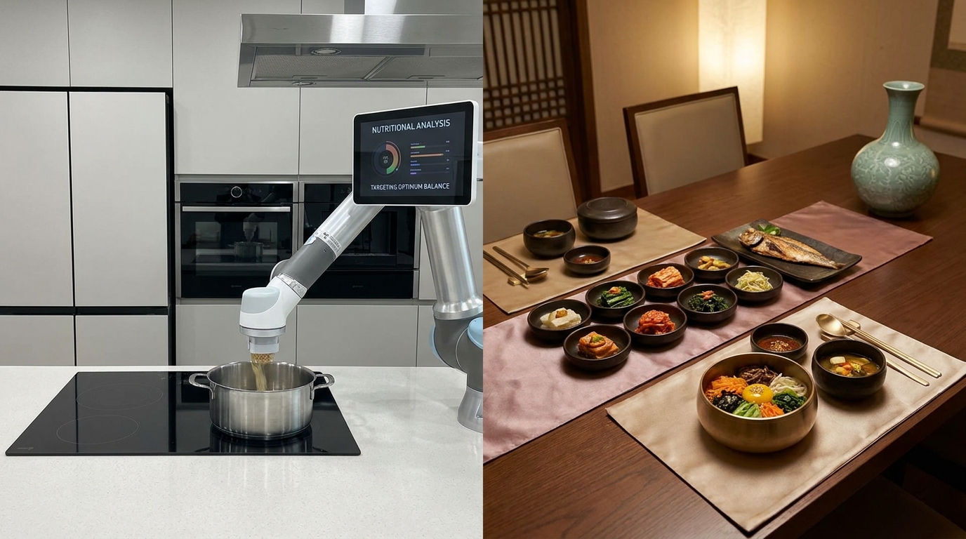 개인별 혈액 데이터를 기반으로 조리된 VVIP 전용 노화 방지 식단