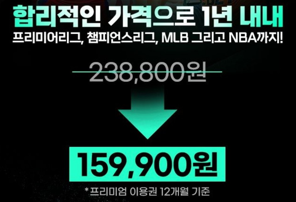 스포티비 나우 할인