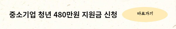 중소기업 청년 지원사업