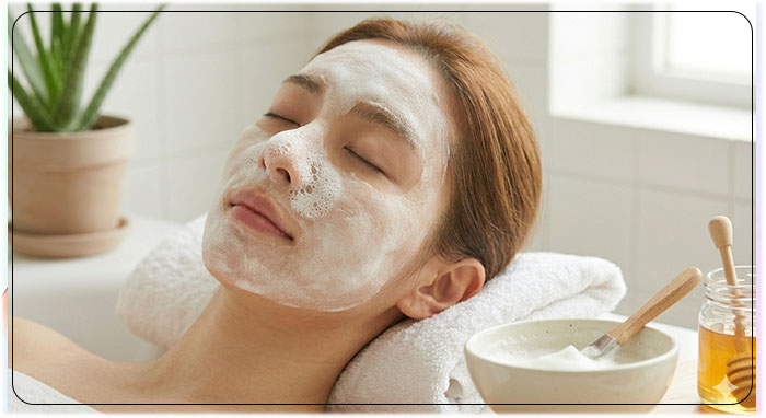 모공 청소의 일등 공신, '계란 흰자 팩'