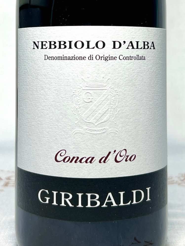 Mario Giribaldi Nebbiolo d'Alba Conca d'Oro 2019