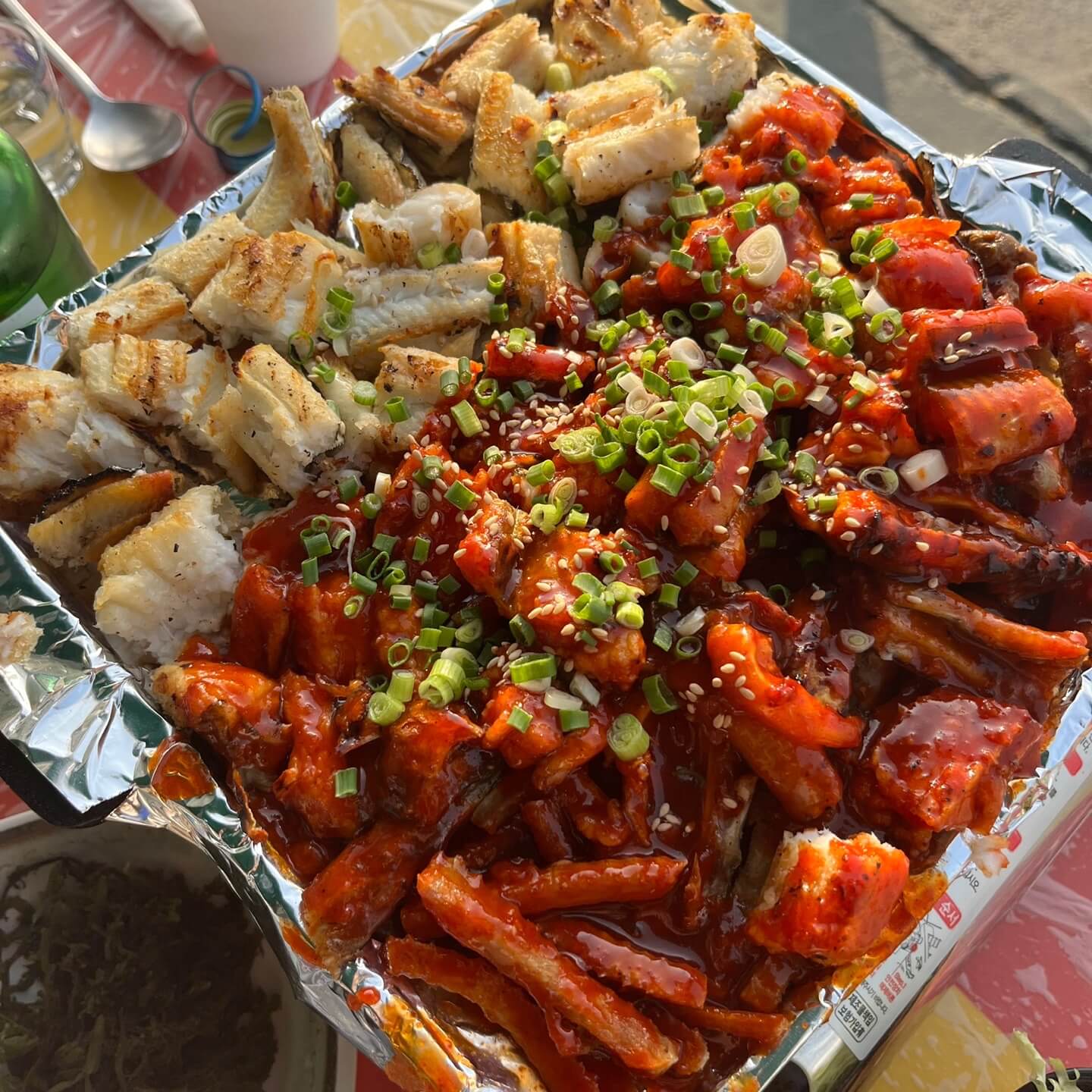 장어구이 반반