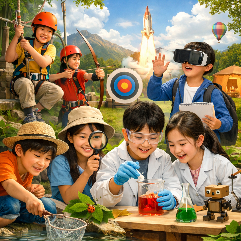 청소년 체험활동 사진