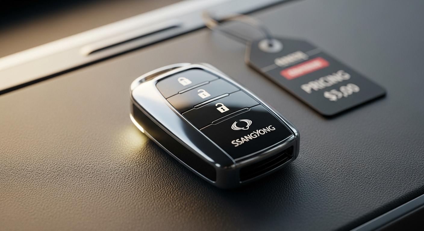 쌍용자동차 스마트키 가격