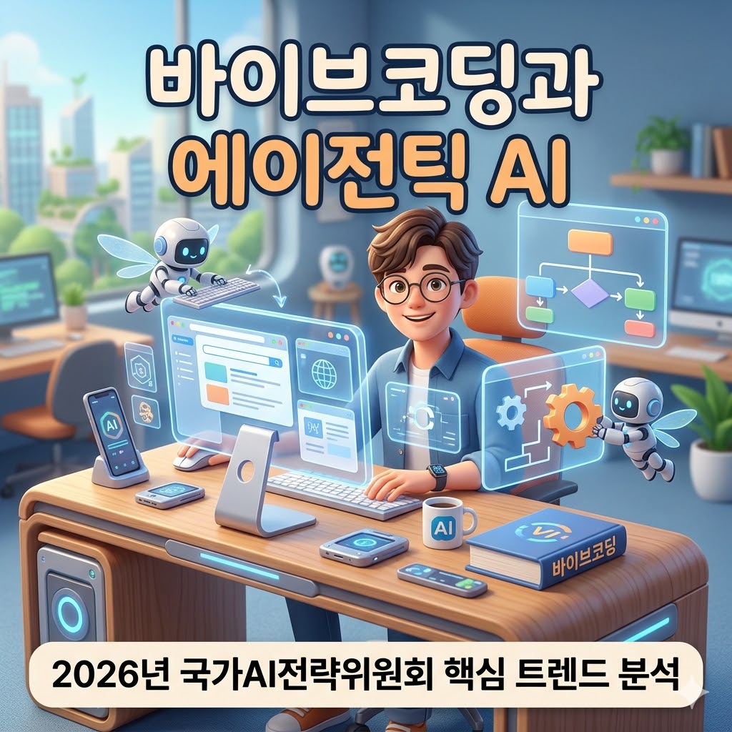 바이브코딩과 에이전틱 AI: 2026년 국가AI전략위원회 핵심 트렌드 분석 (AI시민연구소)