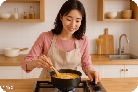 브런치보다 맛있는 아침 라면