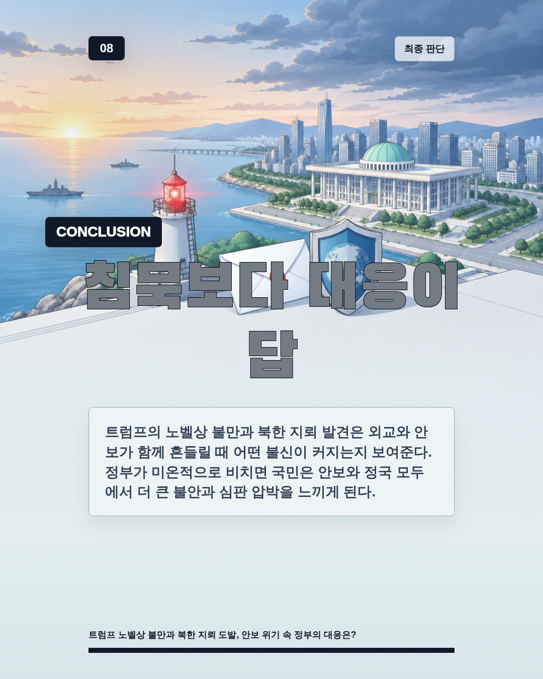 침묵보다 대응이 답