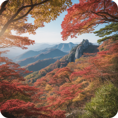 2025 지리산 단풍명소 &amp; 단풍절정시기 이미지