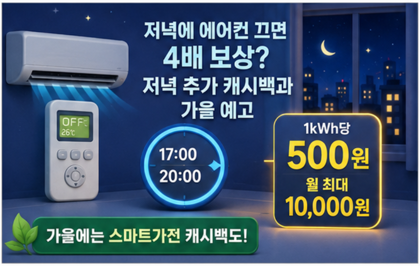 2026 전기요금 폭탄 피하는 방법! 주택용 에너지캐시백 vs 에너지바우처 완벽 비교