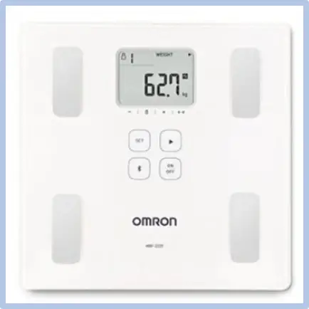 스마트 체중계 연동 앱의 체중 변화 그래프 예시