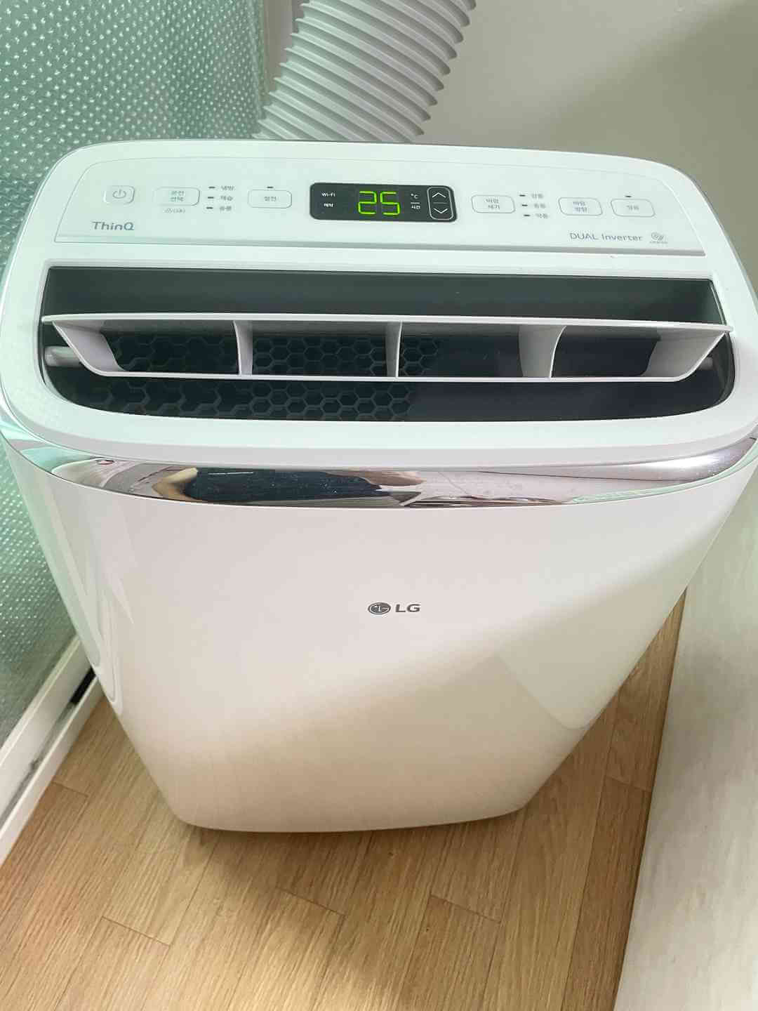 이동식 에어컨 설치