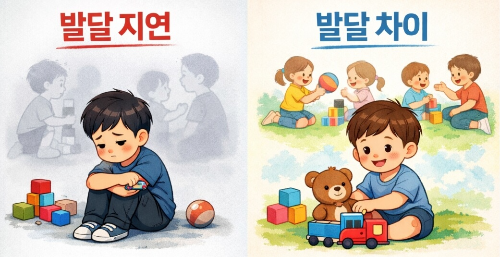 발달지연vs발달차이