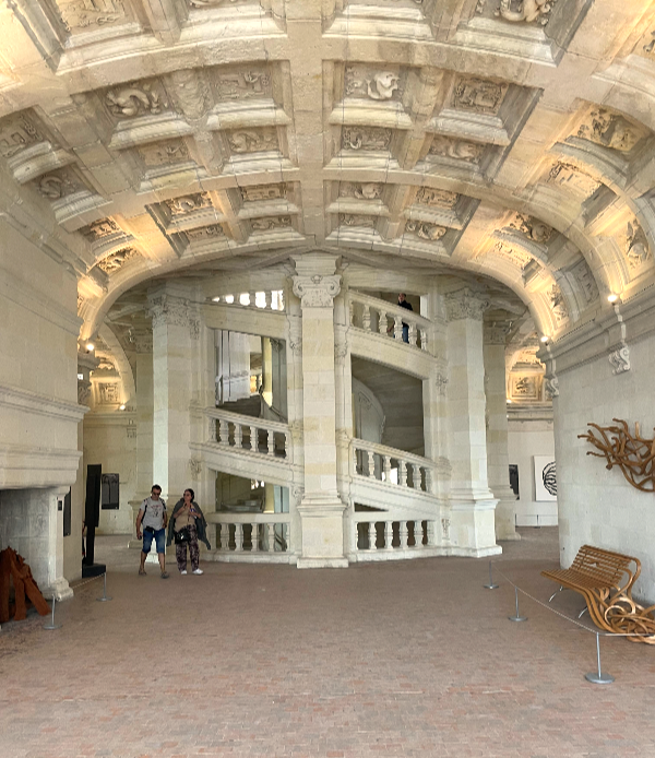 샹보르 성 타원형 계단