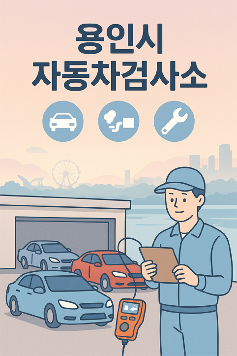 용인시 자동차검사소 이미지