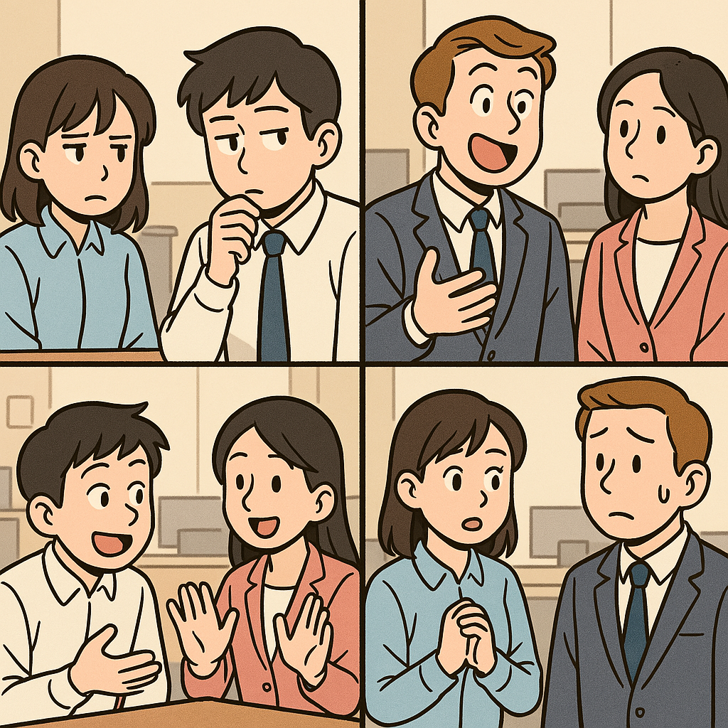성격 다른 동료와 일할 때 유용한 팁