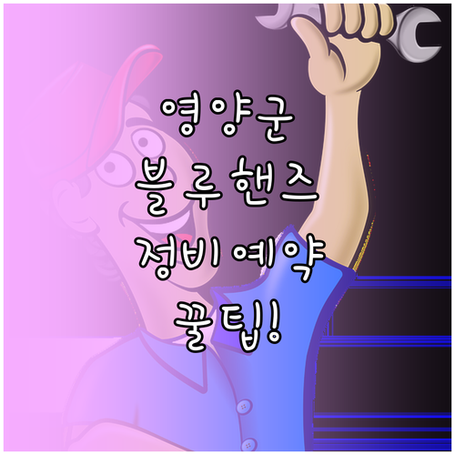 영양군 블루핸즈 영양점 정비 항목과 ..