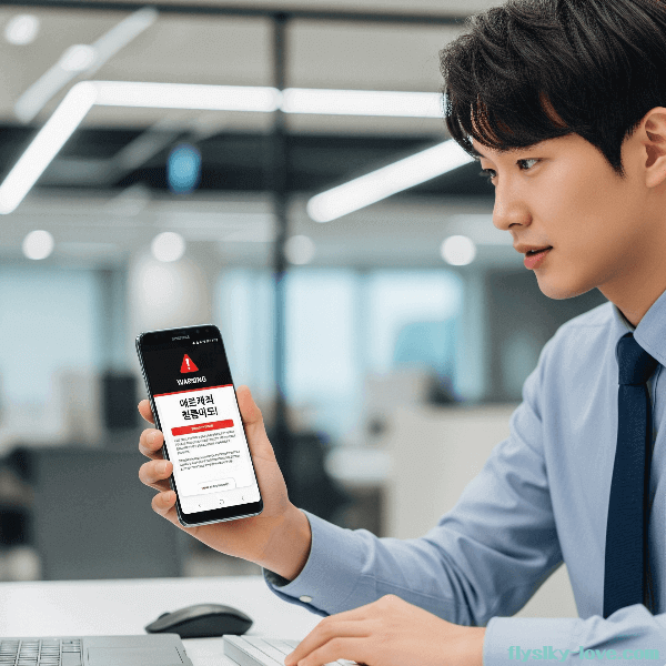 스마트폰의 경고