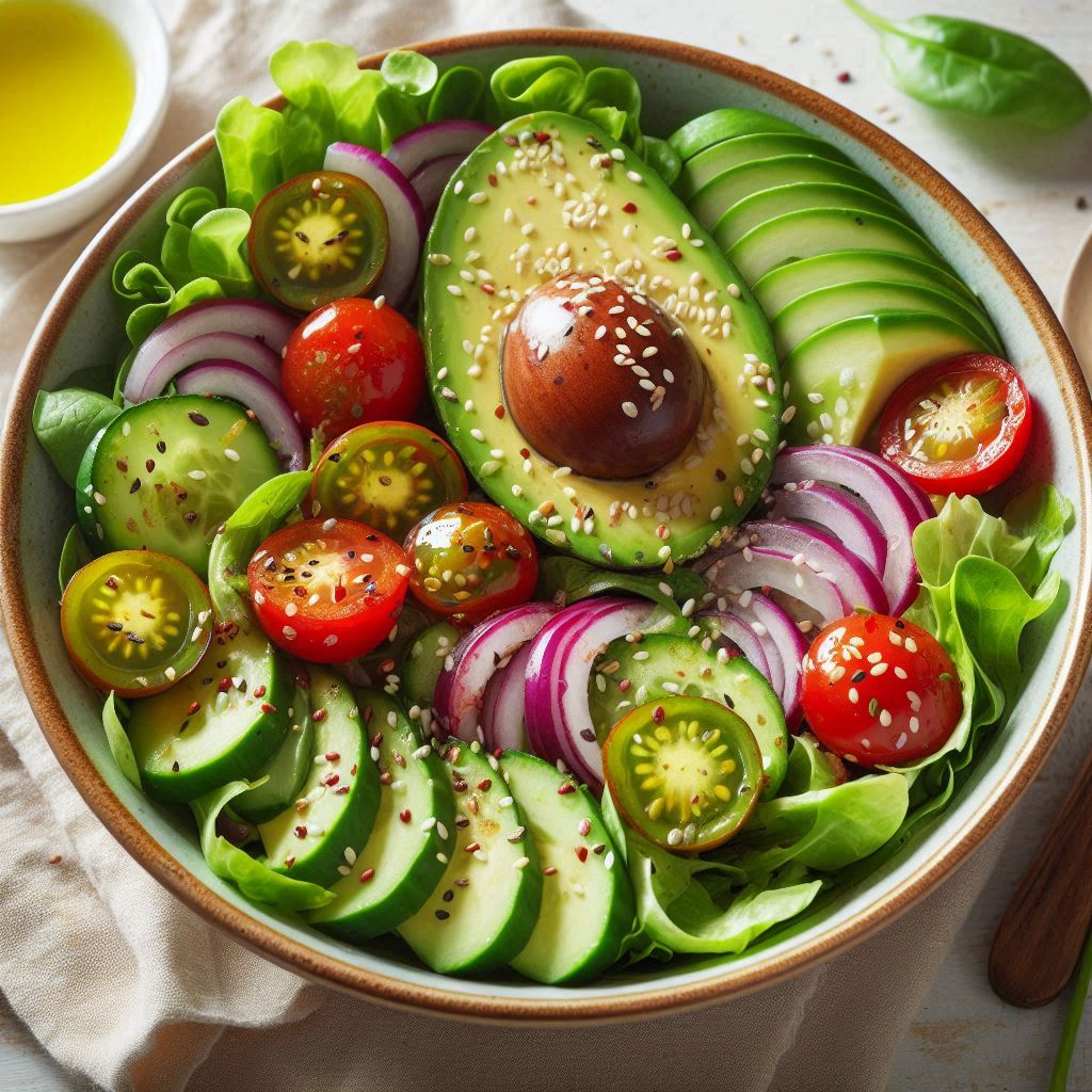 비건 아보카도 샐러드