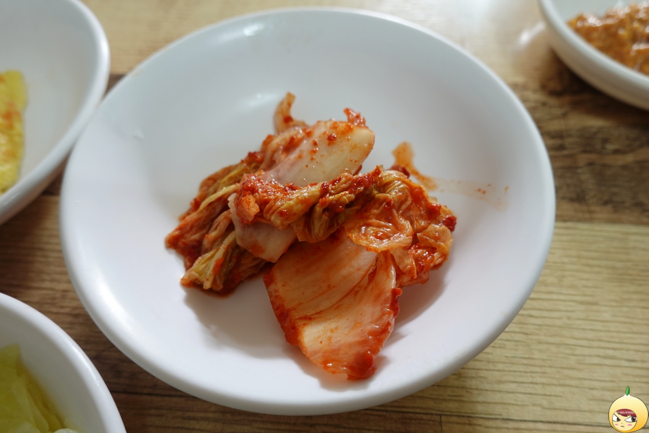 적당히 잘 익은 배추김치