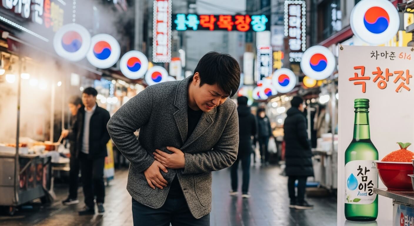 왼쪽 갈비뼈 아래 통증