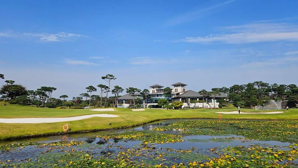 골프장 경험담 당진 파인스톤cc 대형 멋진 정원에서 환상의 골프 운동 