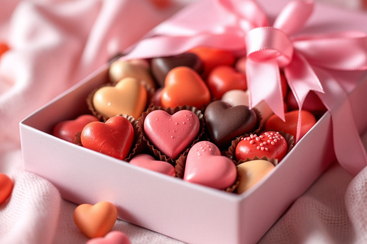 예쁜 하트 초콜렛
