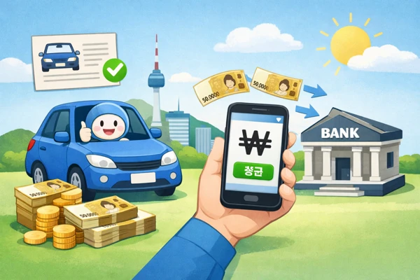 자동차세 환급 간편 절차