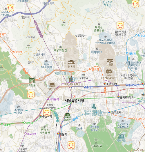 서울형 키즈카페 지도