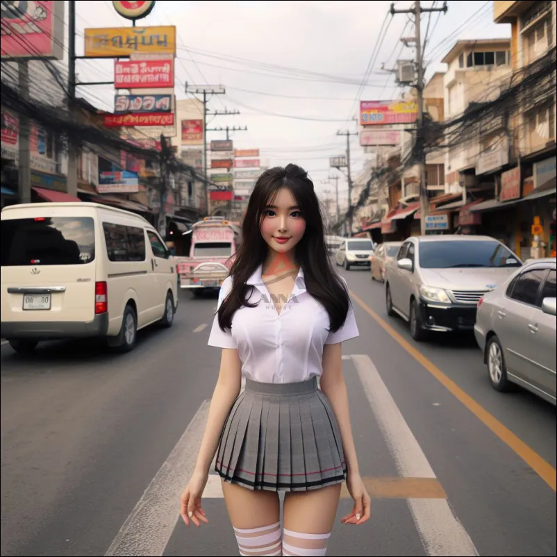 푸켓 올드타운 카페 기념촬영
