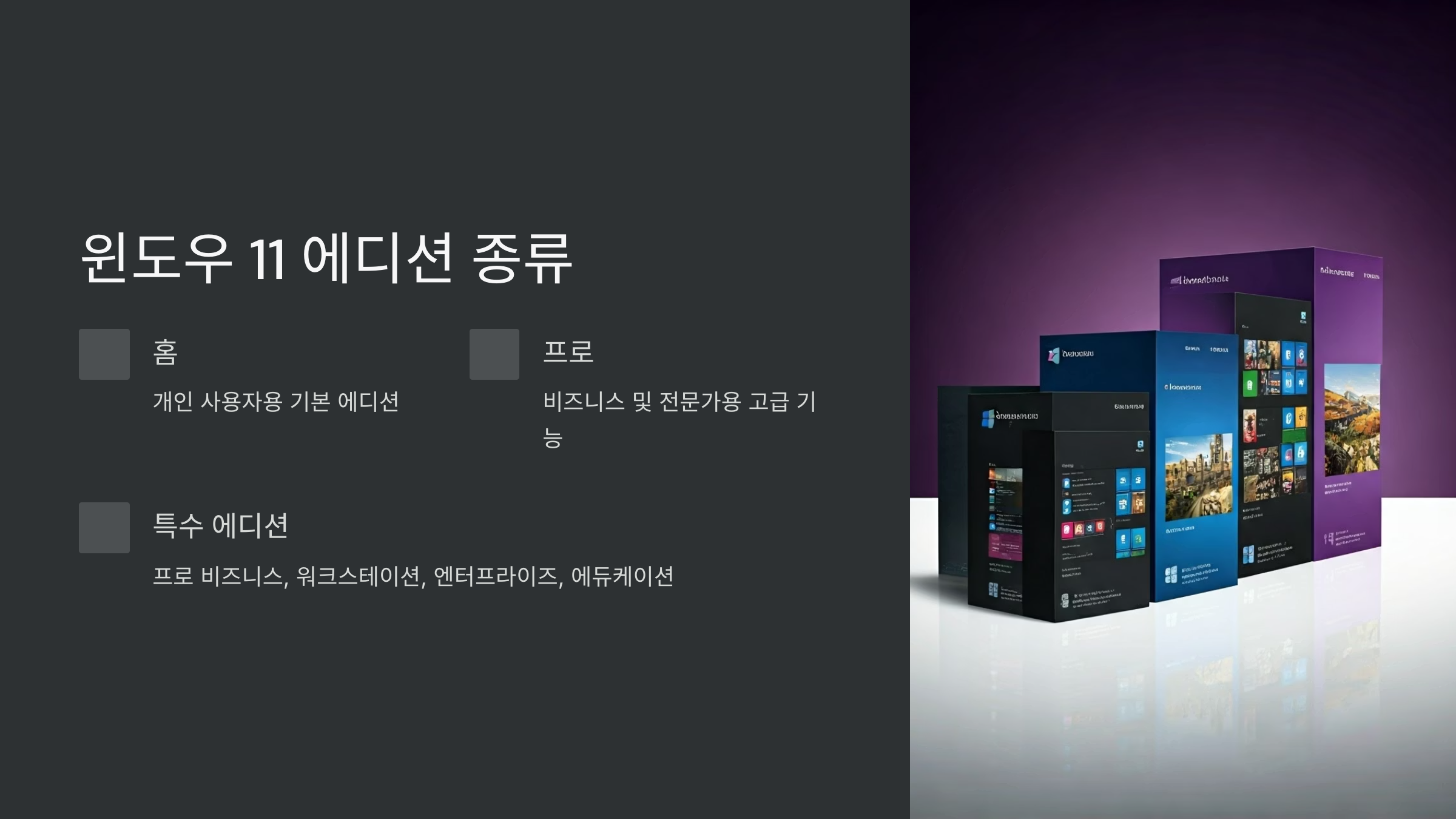 윈도우11-에디션-종류