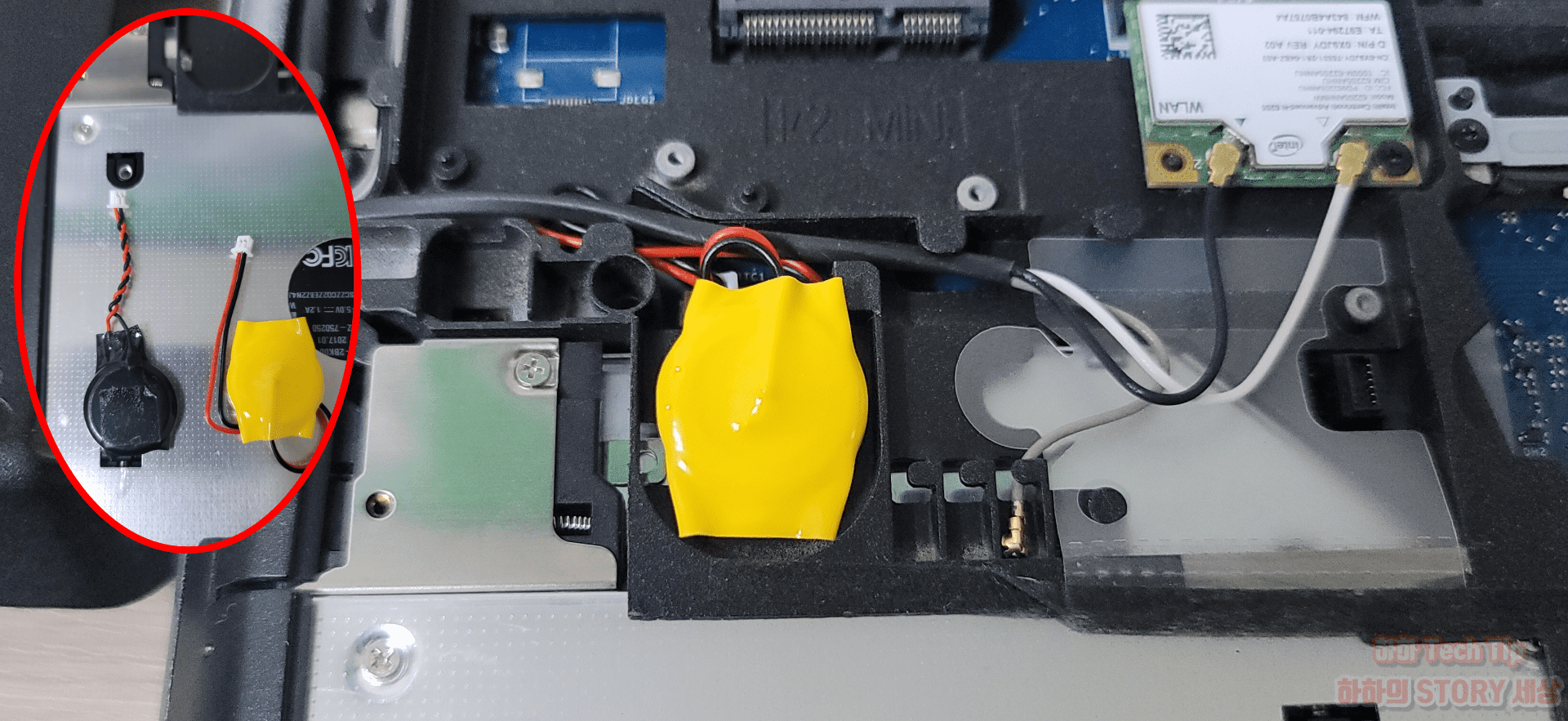 마더보드 배터리 교체로 컴퓨터 시계 오류 해결