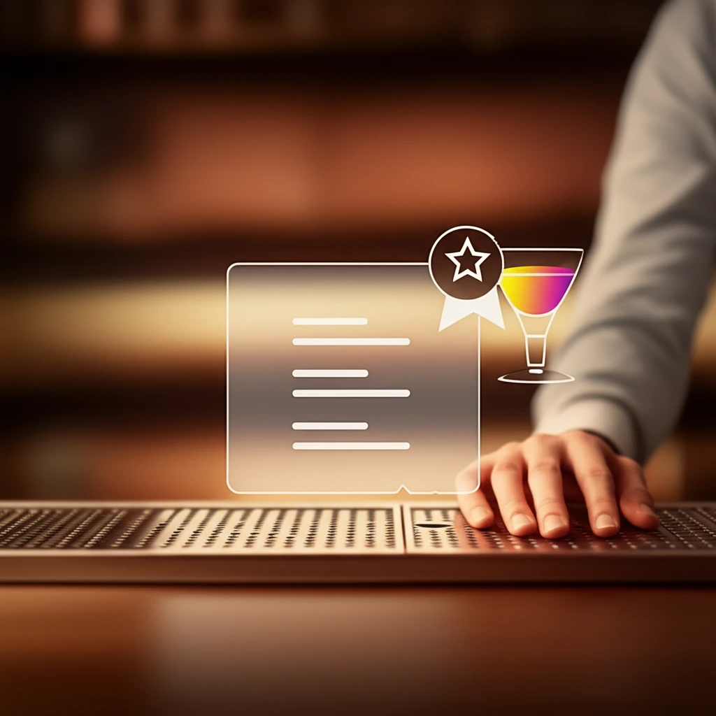 여행지의 밤이 즐거워지는 바텐더 소통..