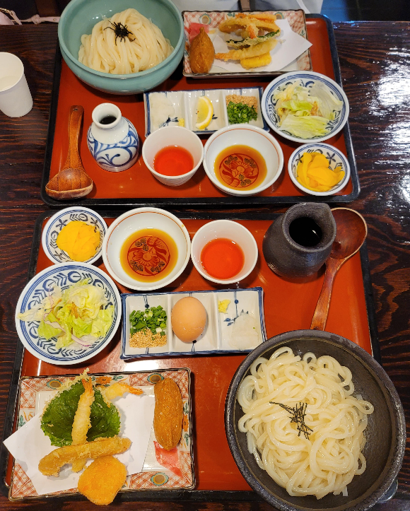 붓카케 우동정식