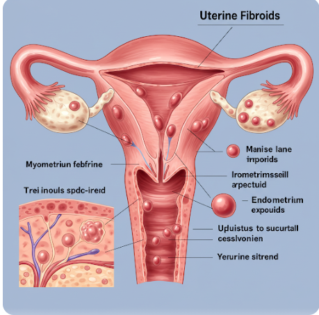 자궁근종의 이미지