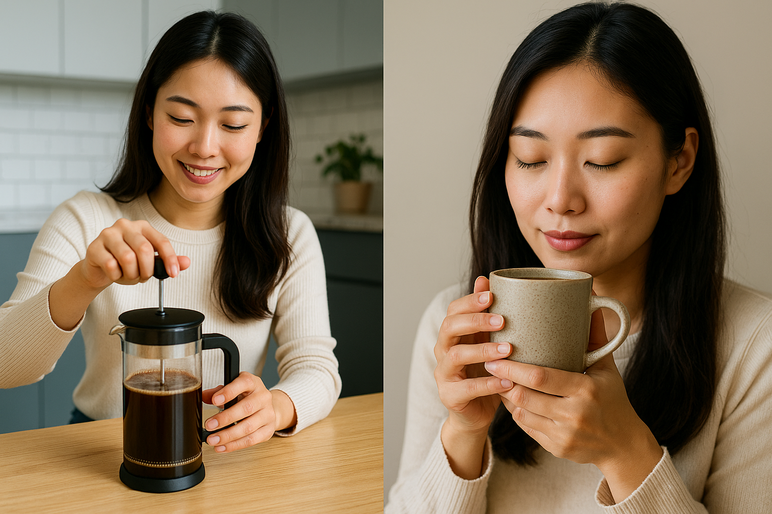 프렌치프레스 향 제대로 살리는 법