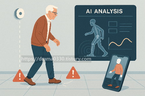 AI 낙상 예측 기술, AI 헬스케어 기술