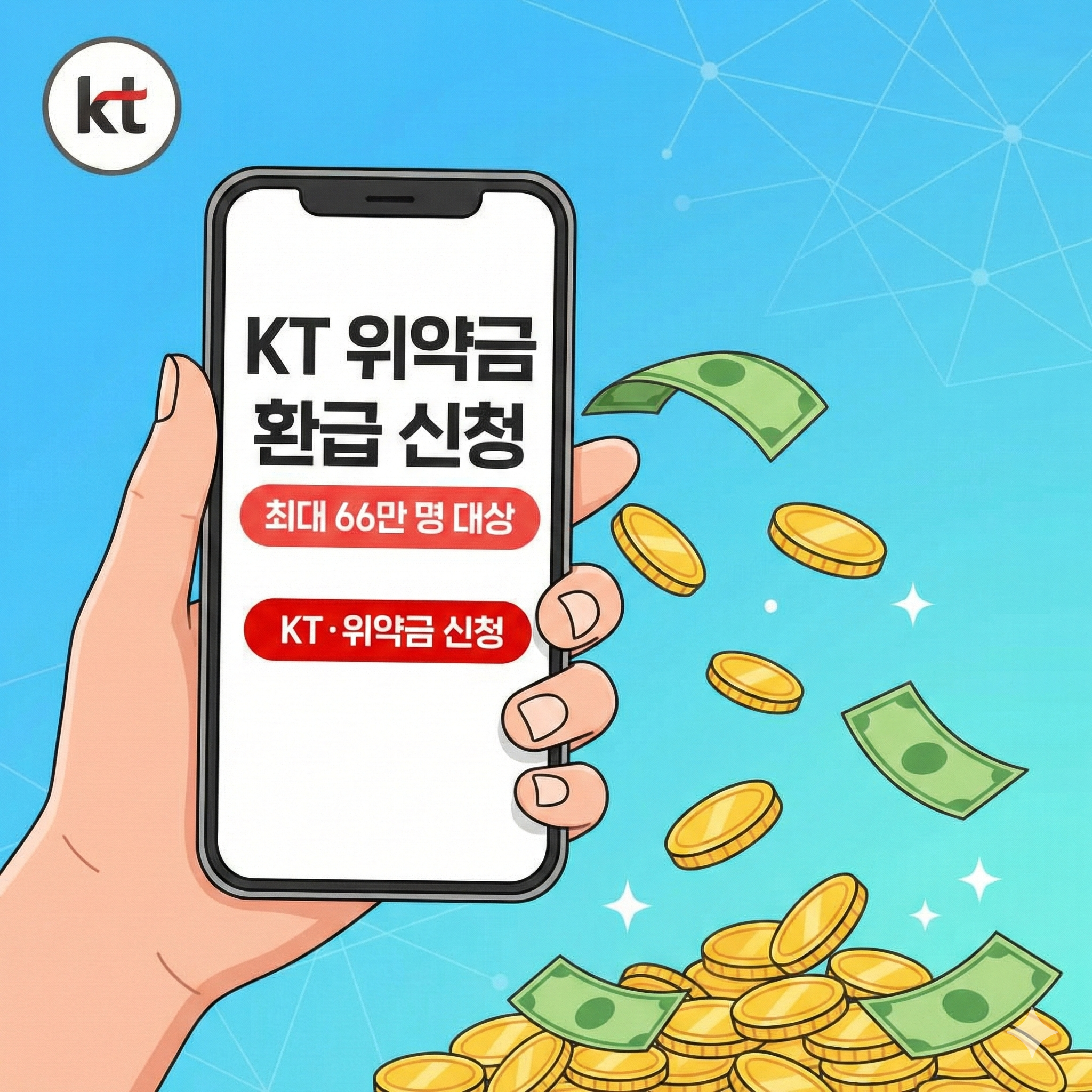 KT 위약금 환급 신청 방법 및 대상자 기간 완벽 정리 (최대 66만 명)