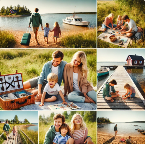 피흘라야사리 가족여행 사진