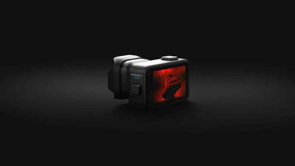 고프로 미션 1과 미션 1 프로는 고프로 렌즈를 씁니다.