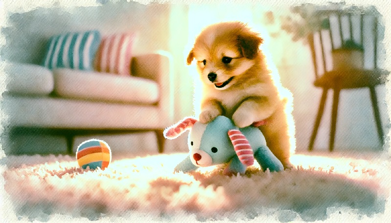 강아지 마운팅 행동에 대한 이미지