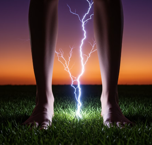 맨발 걷기 효능 : 접지효과, 스트레스 감소