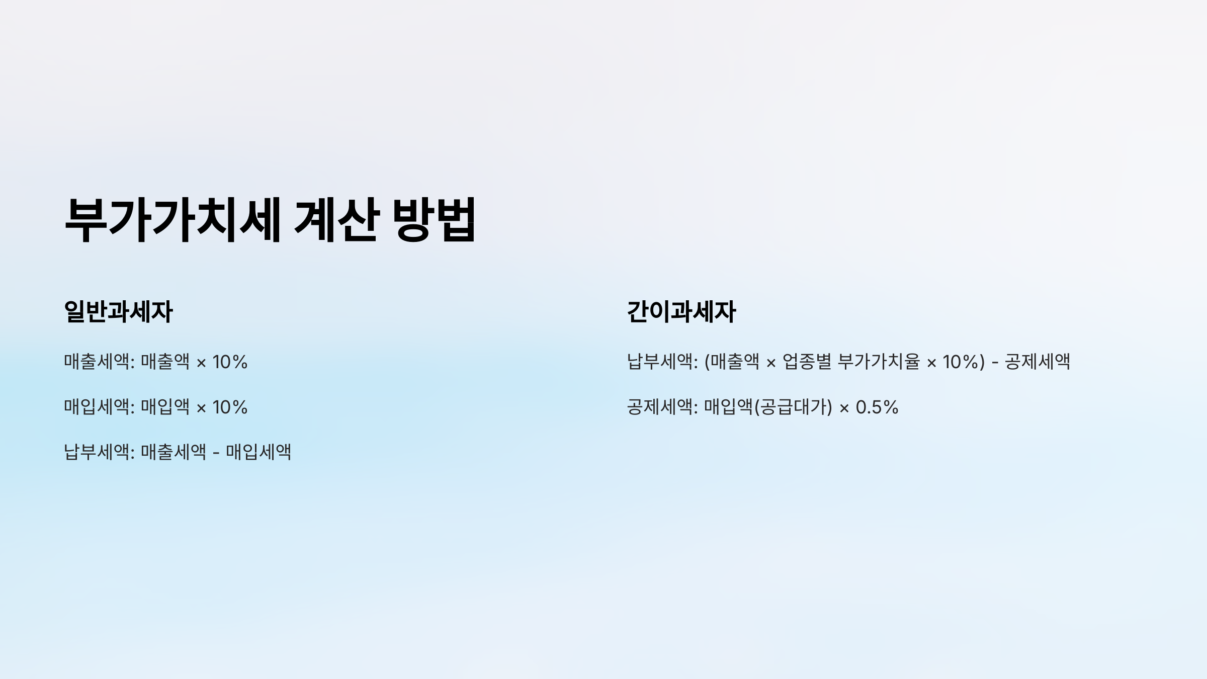 부가가치세 신고기간 계산기