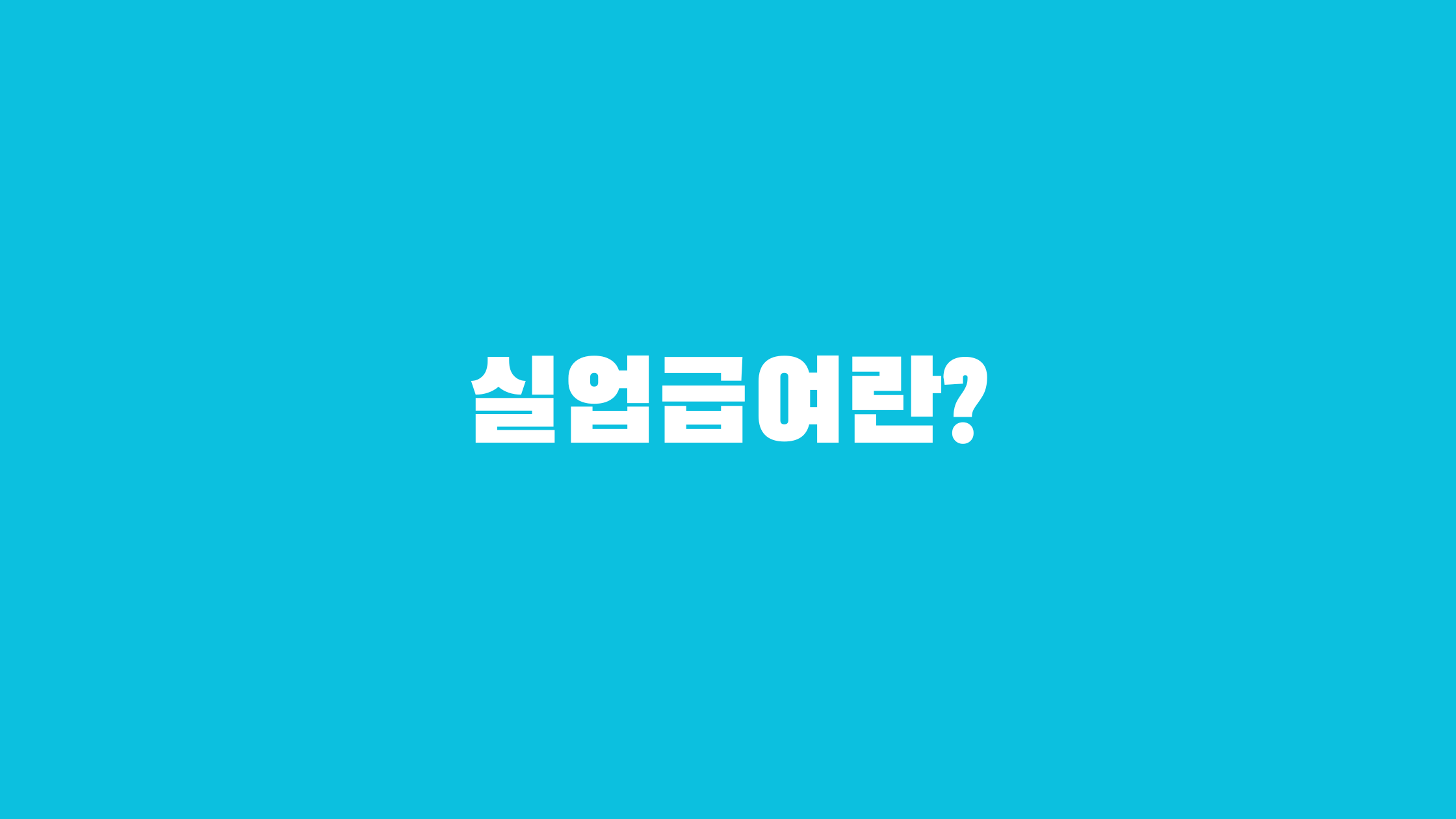 2024 실업급여 실수령액 확인하기