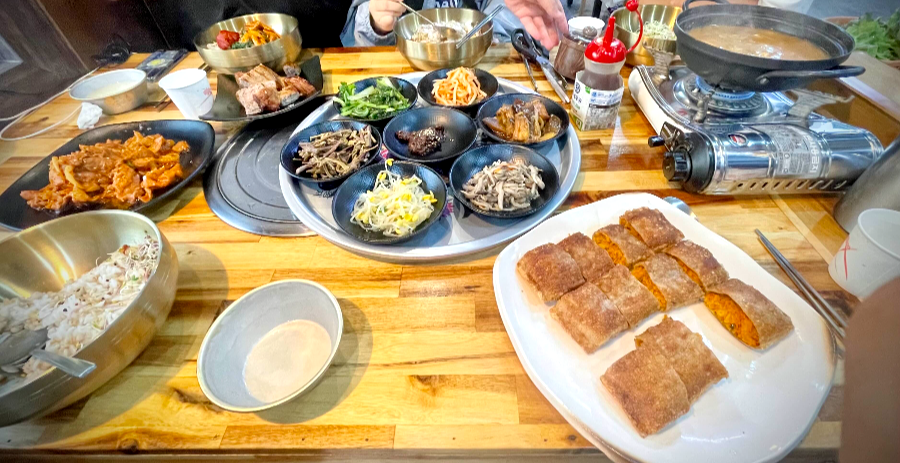 월성리 보리밥 정식