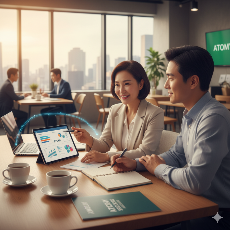 "애터미 상담, 이제 '가입 유도' 대신 '인생 이해'에 집중, 고객/소비자/파트너 유형별 맞춤 접근법으로 신뢰를 쌓고 함께 성장