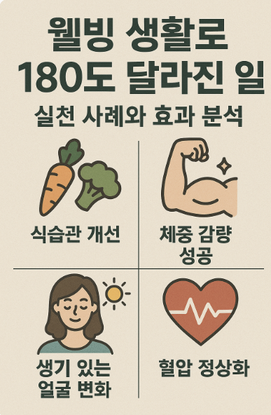 웰빙 생활로 180도 달라진 일상
