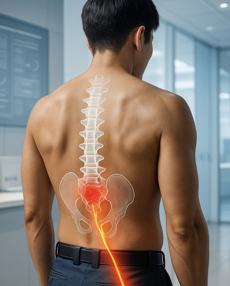 결정적 단서 2: 다리로 뻗친다 vs 엉덩이가 묵직하다