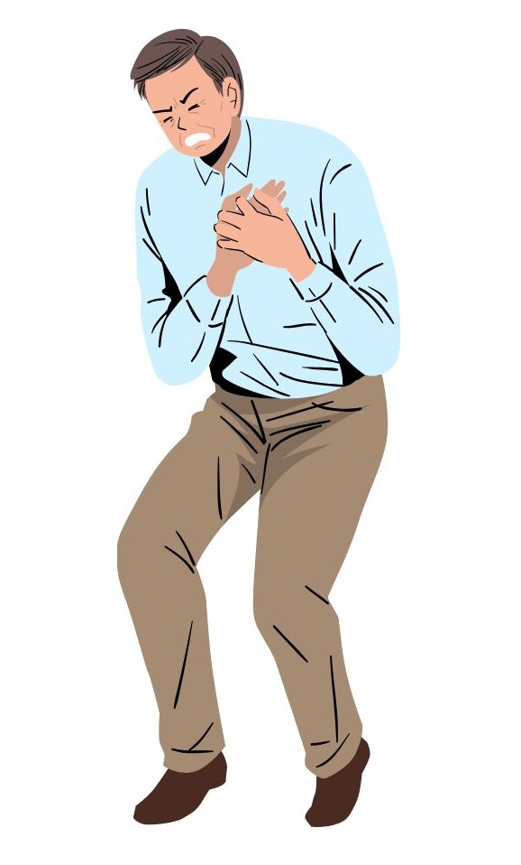 심장이 아픈 이미지